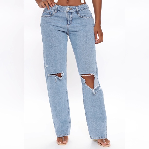 Go All Cut Out Slouch Fit Jeans - Picture 4 of 10